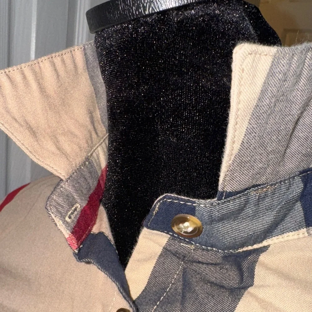 Plaid Button-Up Shirt Dress - Picture 16 of 16